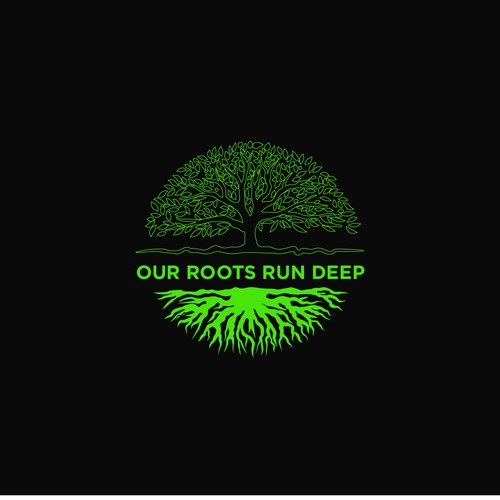 Our Roots Run Deep Illustration Design by Majid.