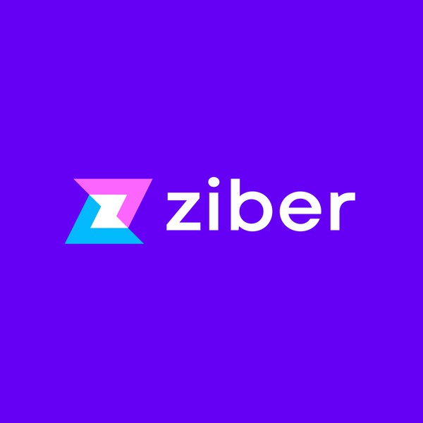 Design by Amit Yogi titled "ZIBER Logo"