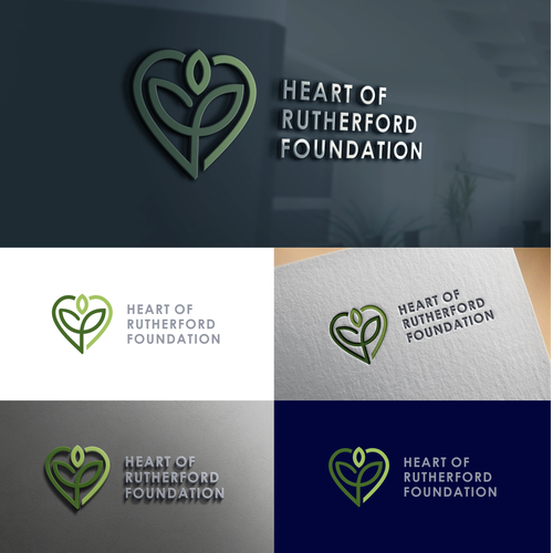 Logo for family based charitable foundation focused on communal sustainability. Design by Monika_studio
