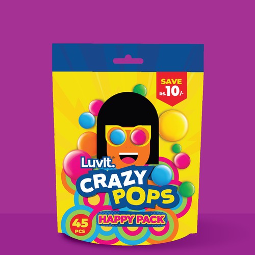 Design a Fun Party Pack for a Confectionary Brand Design by Nandhini S