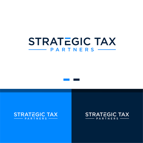 "Strategic Tax Partners Logo Project" winning Logo & brand identity pack