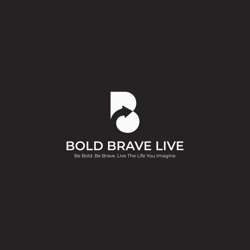 R BaskoroさんのBold & Brave Logo Contestデザイン