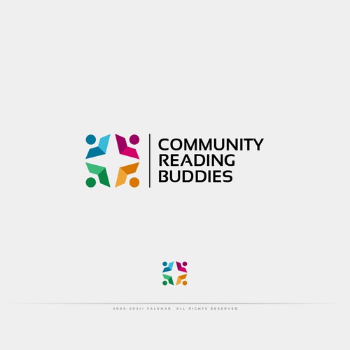 Help Us Close the Literacy Gap with a Powerful New Logo! Design by Falenar®