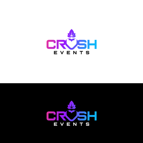 Design a DJ Logo for "Crush Events" in Wine Country Design by Dr_22