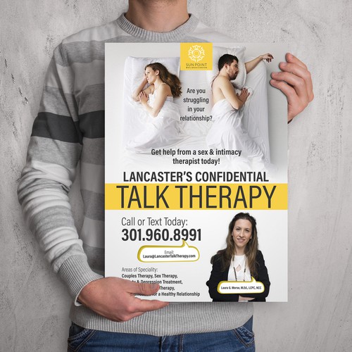 Create Poster For Relationship And Sex Therapy Clinic Stationery Contest 9033