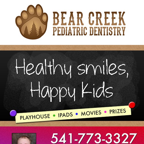 We need a new look to advertise our pediatric dental office Design by FlipProject