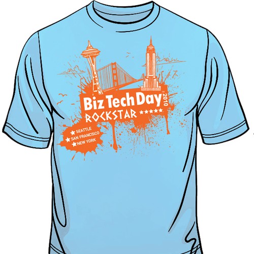 Give us your best creative design! BizTechDay T-shirt contest Ontwerp door MBUK
