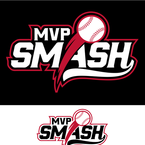 MVP Smash Softball Design by Veronica Barnard