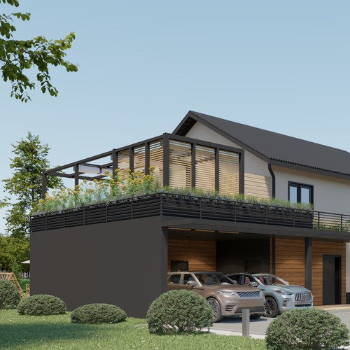 Ideation: Roof Top Terrace Design by Muzaena