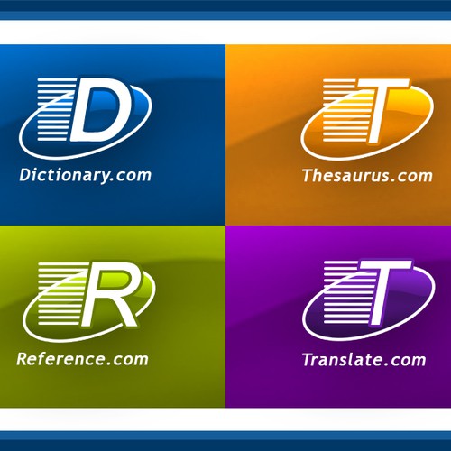 Dictionary.com logo Diseño de S7