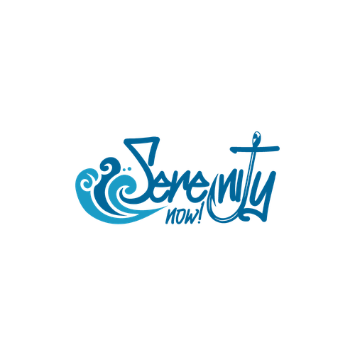 Boat Name Logo    ( Serenity Now! ) Design by abdulluqmanatwork