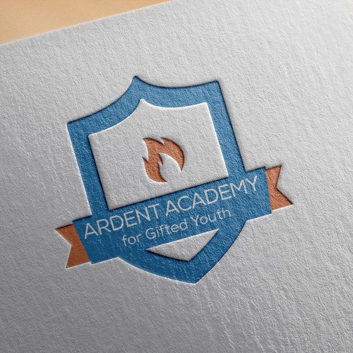 Create a new logo for Ardent Academy, a K-12 STEM education startup (science, technology, engineering and math) Design réalisé par Design by Dreamers