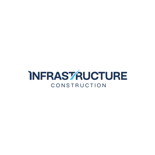 "Infrastructure Construction" UNIQUE LOGO Design by Madalin✏️