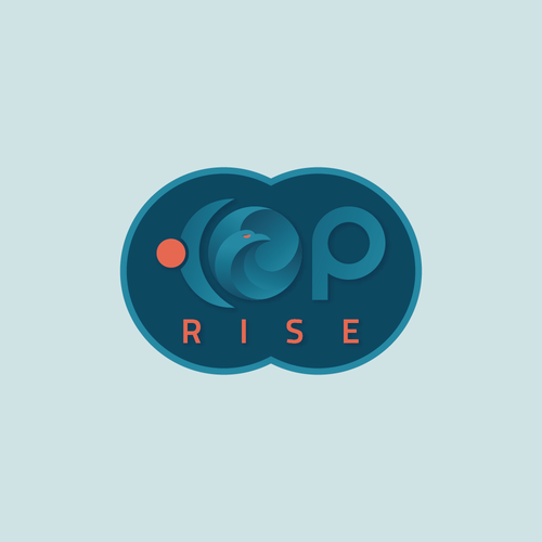 OP Rise Logo! Be inspired, bring your creativity, have some design fun! Design by dreampark