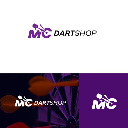 Design a strong, sleek and powerful logo for the Benelux darts specialist! Design by Alexey Efimenko