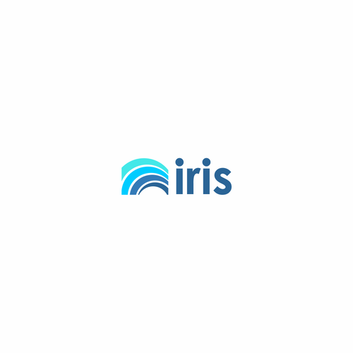 Logo for Iris, the decentralized alternative to social media giants Design by mugi.bathi