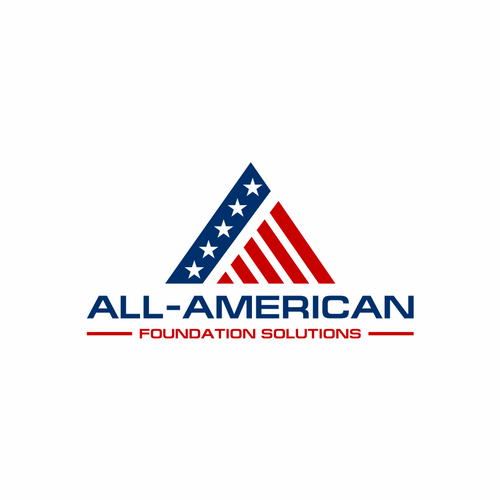 All-American Foundation Solutions Company Logo Design by umaira_99