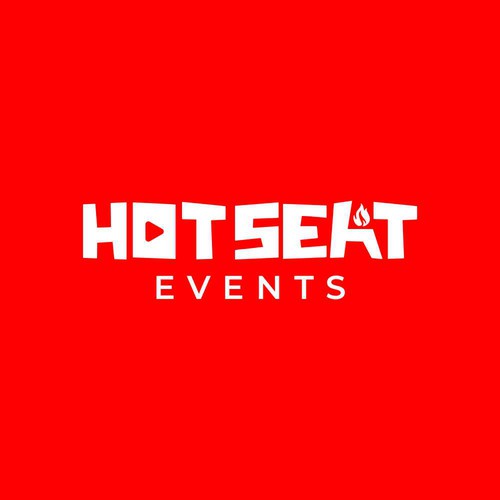 Impactful Logo For 'Hot Seat Events' – Learn from Industry Experts Through Livestreams & Events. Design by Dan_Dimana