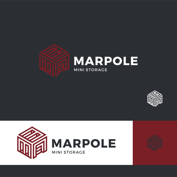 Logo for a storage company.