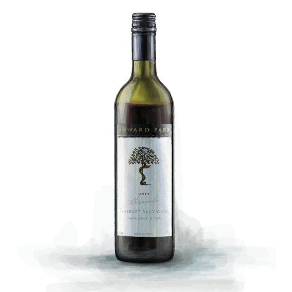 Design by tatigandlin titled "Design a vintage photorealistic illustration of a bottle for a wine company"