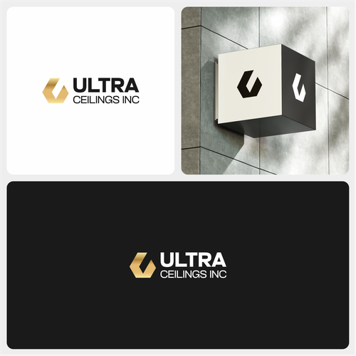 CREATE AN EXCITING LOGO for Ultra Ceilings Inc Design by BɅNɅSPɅTI
