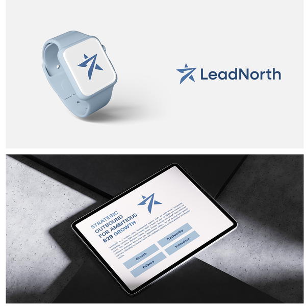 Strategic logo & identity for tech sales agency rebranding