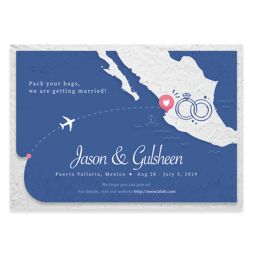 Card or invitation contest entry by Wyanet Studio