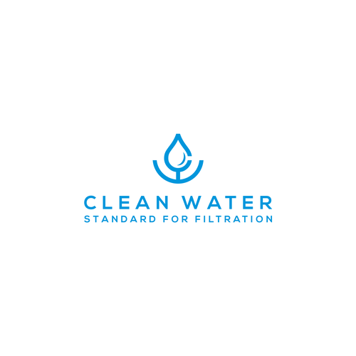 Simple Clean Logo for Water Filtration Company Design by umar bakti