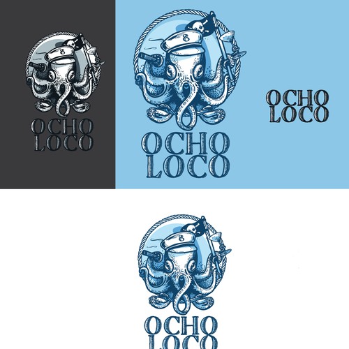 Ocho loco Design by C1k