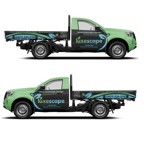 Design a luxury truck wrap for an innovative landscaping firm Design by Anugerah ilahi