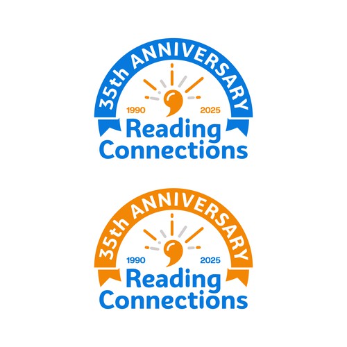 99NONPROFITS WINNER: 35th Year Anniversary Upgraded Logo Design by Limitless Design Std