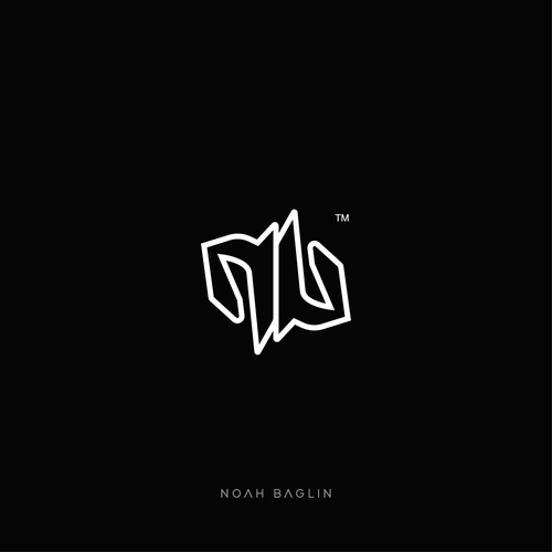 Name Initials - NB - Racing Driver Design by NB201