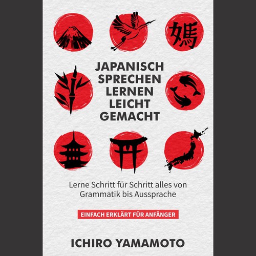 Diseño de Book Cover: Learning to speak Japanese de kmohan