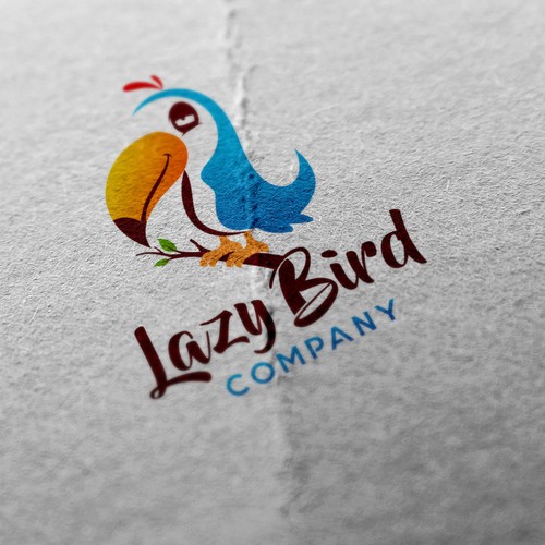 Design a simple but yet powerful logo for "Lazy Bird Company” Design by 123Graphics