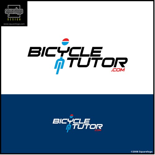Logo for BicycleTutor.com Diseño de squarelogo