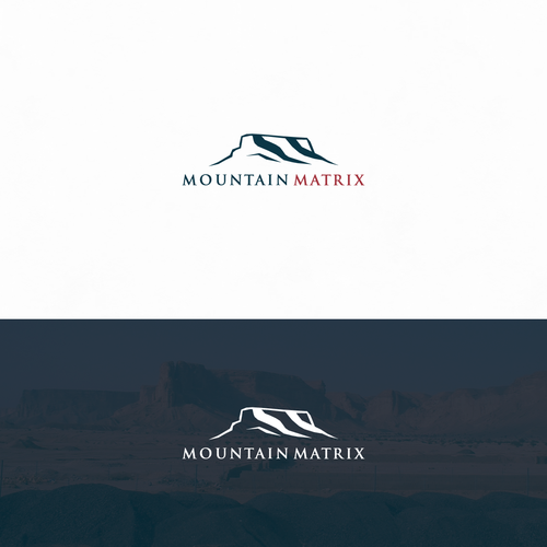 Mountain Matrix Logo Design by Nowshad Art