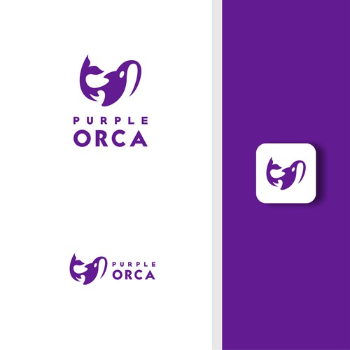 The purple orca wants to invest - a modern and youthful approach to venture capital Design by Fik96