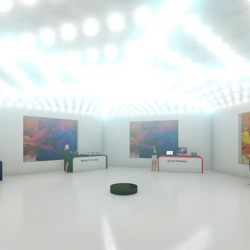 3D Shopping Retail Store Design von BenTō.
