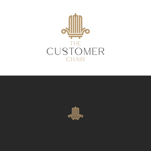 Sophisticated, high-end logo for my boutique consultancy Design by VPcreatives