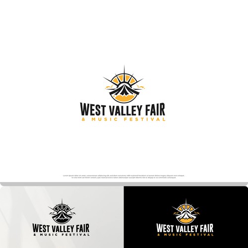 Logo design for West Valley Fair & Music Festival Design by rzaltf