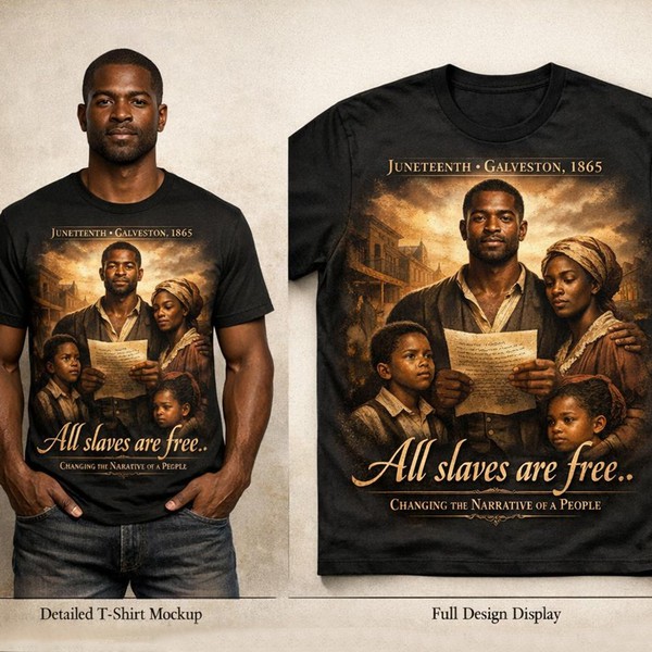 T shirt. Changing the narrative of a people !