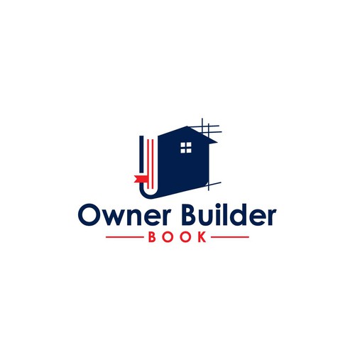 The New Owner Builder Book Logo Design by Creator Hub