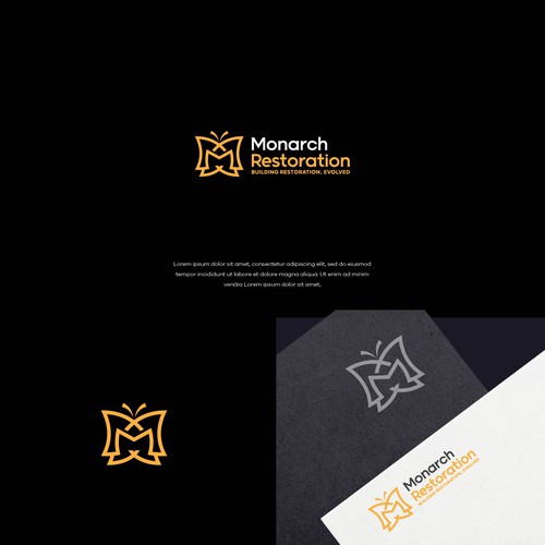 Design a modern clean logo package for a restoration company Design by Danny A