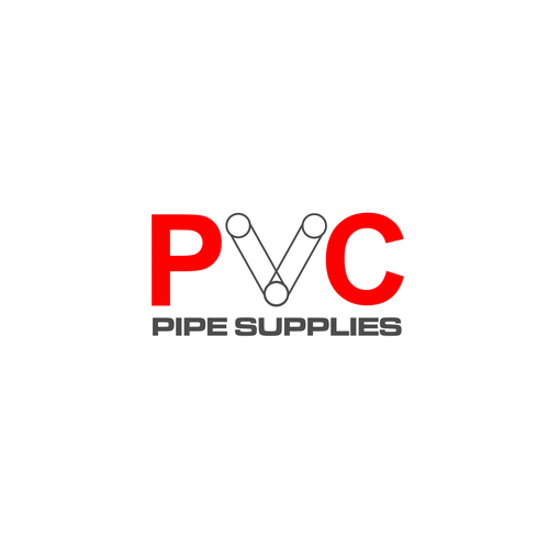 Create a professional logo for our pvc pipe supplies store Logo