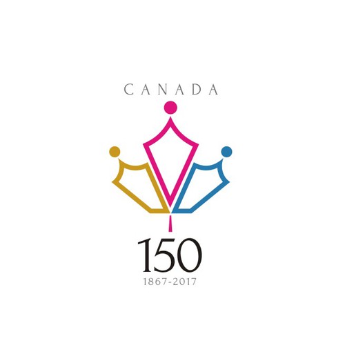 Community contest: Design Canada’s 150th birthday logo! Design by sougatacreative