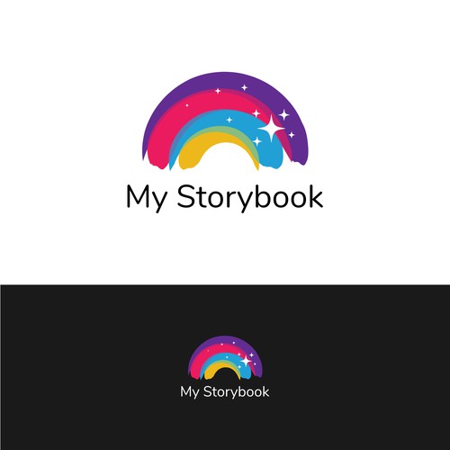 Logo for AI Powered Personalised Stories to Compete with Disney Design by Logood.id