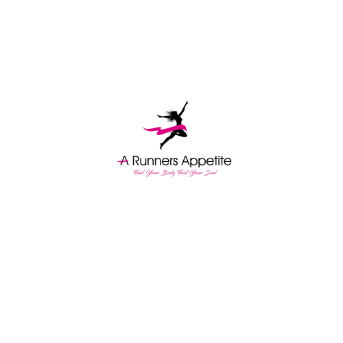 Create a memorable logo for "A Runners Appetite" A healthy lifestyle