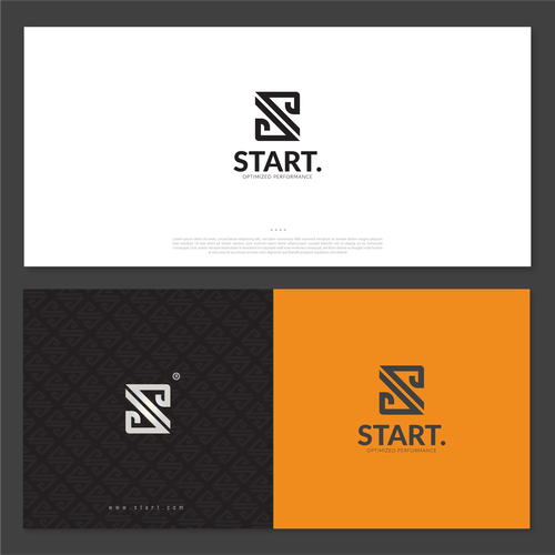 Start. An Optimal Performance Lifestyle Company Design by Inkta™