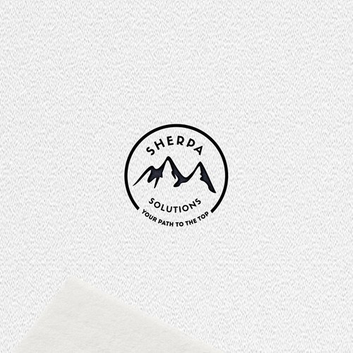 Create a powerful logo for Sherpa Solutions that will make people want to climb the career ladder Design by flis industry