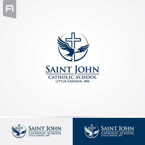 Design a beautiful logo for St. John's Catholic Church and School Design by a'DZ